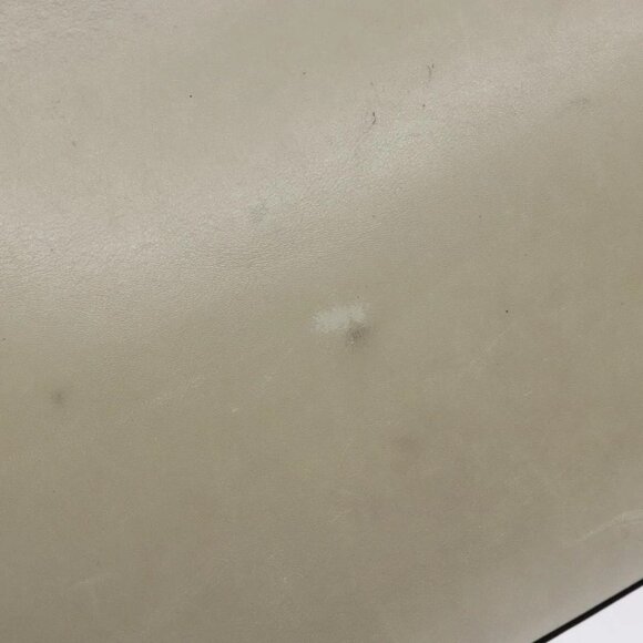 PRADA Tote Bag Leather Gray Auth - Picture 9 of 16